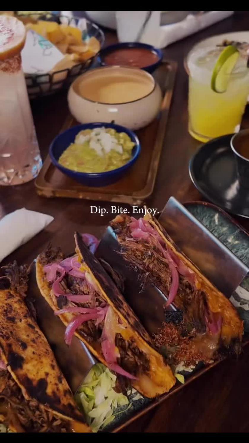 Dip. Bite. Enjoy. That’s the whole plan. 🌮✨
