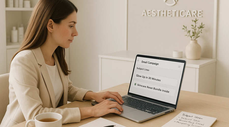 Best Practices for Email Subject Lines in the Aesthetic Industry