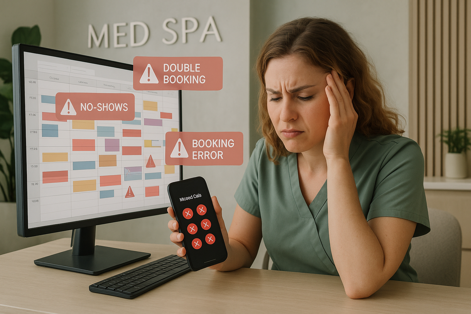 Med Spa Booking Mistakes That Are Killing Your Schedule (and How to Fix Them)