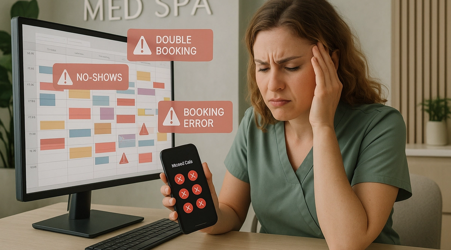 Med Spa Booking Mistakes That Are Killing Your Schedule (and How to Fix Them)
