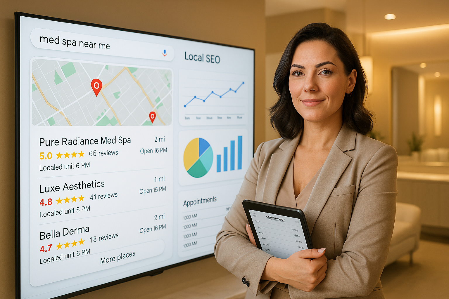 How to Rank Your Med Spa on Google Maps in 30 Days