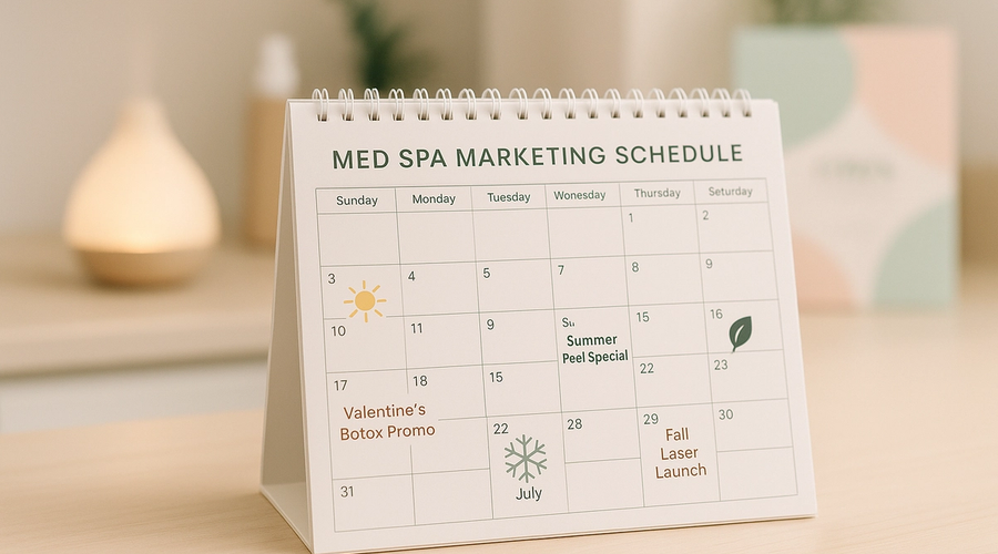 The Med Spa Marketing Calendar: Your Seasonal Blueprint for Year-Round Success