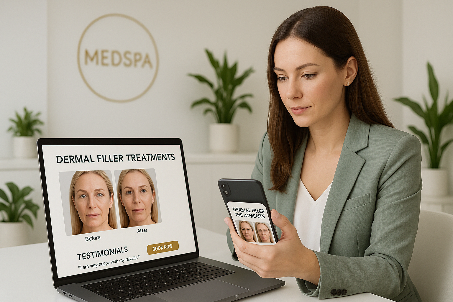 Anatomy of a Winning Landing Page for Fillers: Med Spa Marketing that Converts