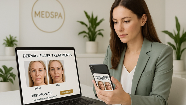 Anatomy of a Winning Landing Page for Fillers: Med Spa Marketing that Converts