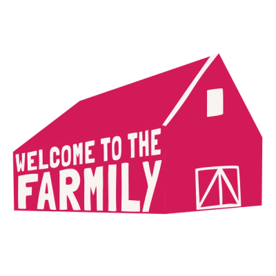 Sticker: Welcome to the farmily