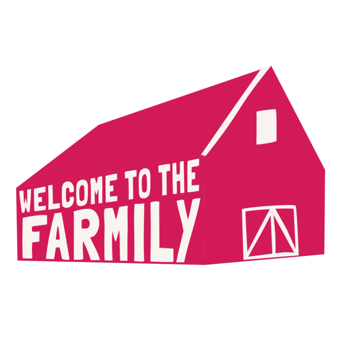 Sticker: Welcome to the farmily