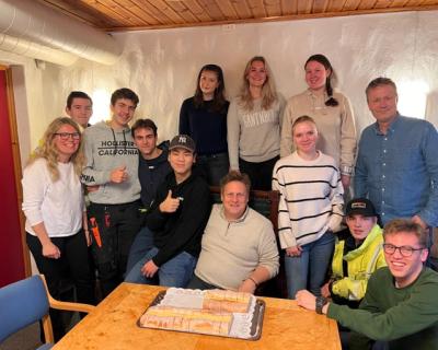 Ordføreren og elevrådet, gruppebilde