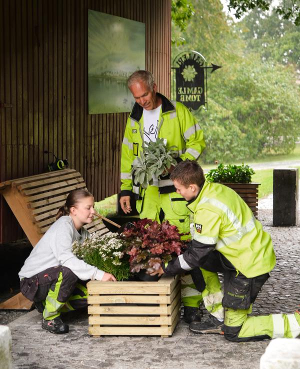 Elever som planter