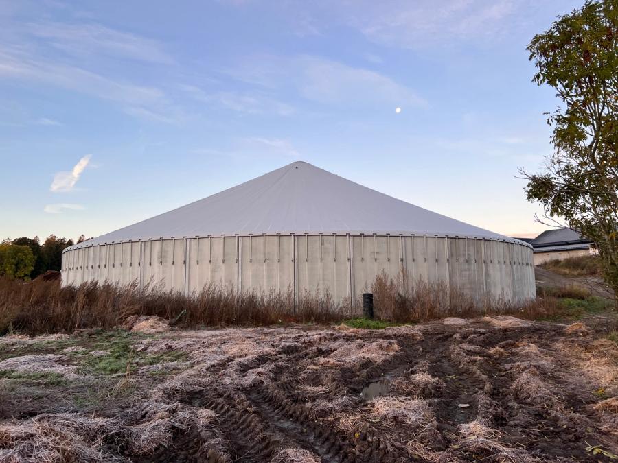 Biogassanlegget på Tomb