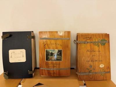 Gamle herbarier fra 1940-60-tallet