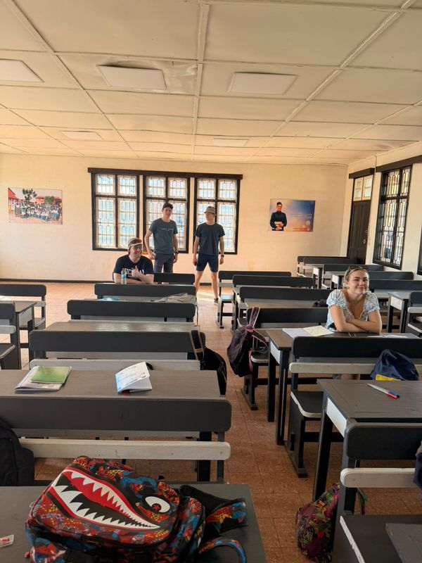 Inne i et klasserom