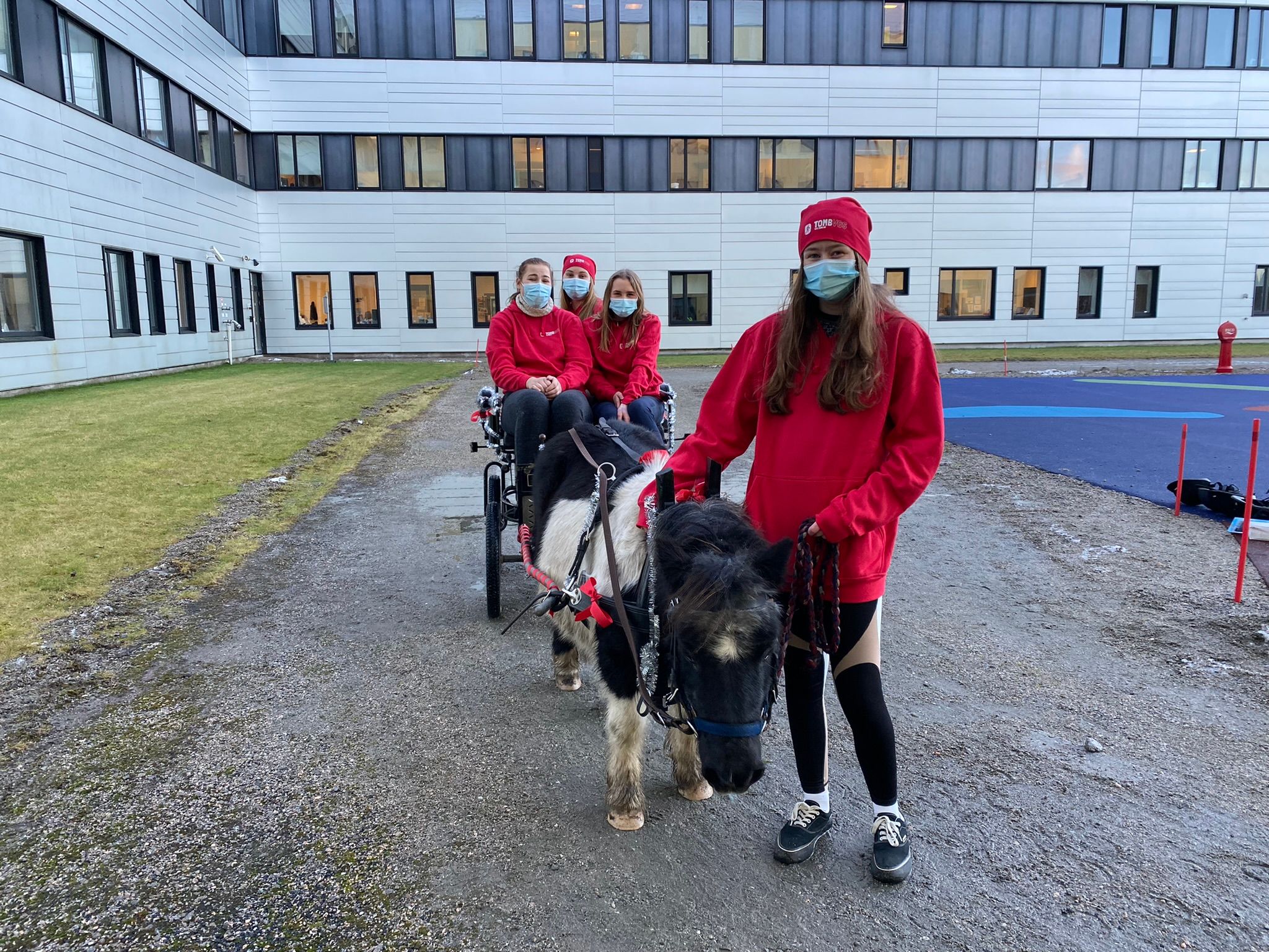 Elever på Kalnes