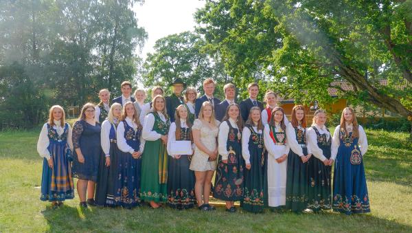 Klassebilde, oppstilt