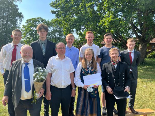 Klassebilde, oppstilt