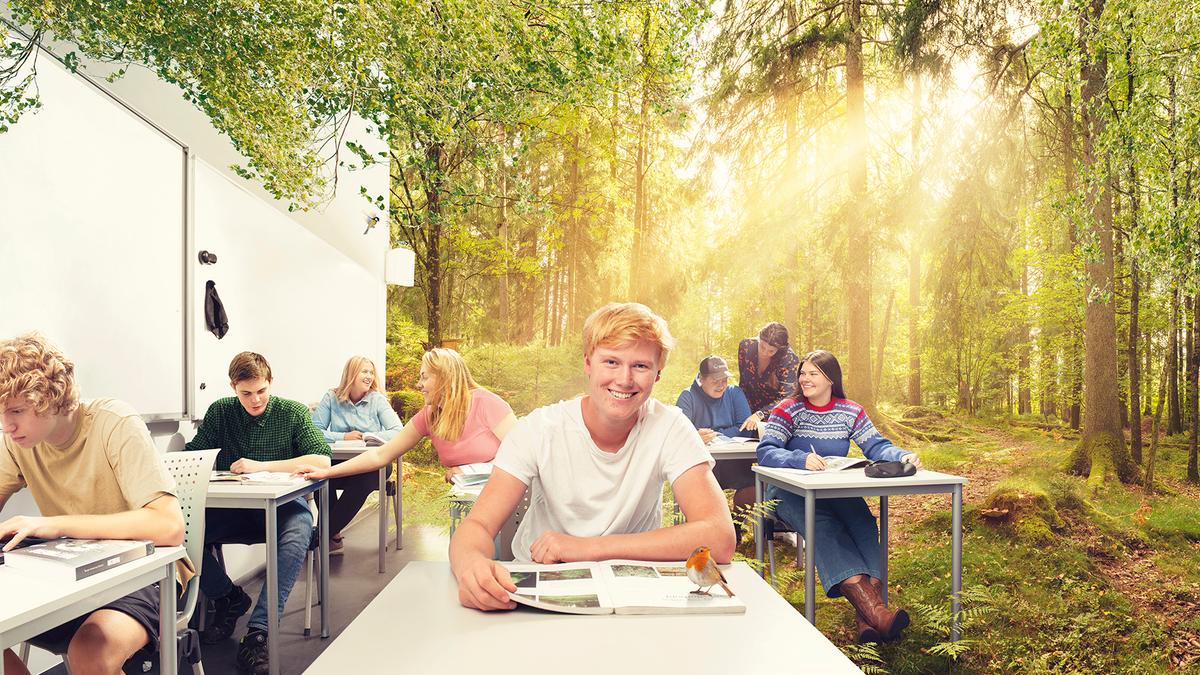 Inne- og ute klasserom