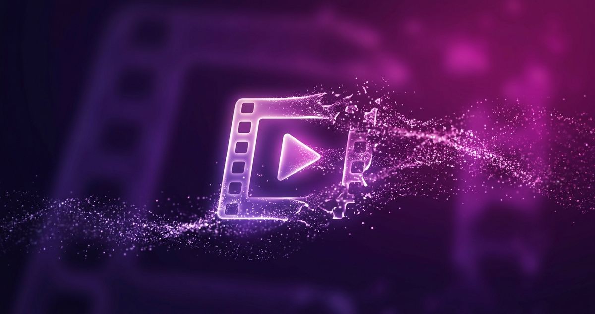 Abstract illustration of a still image dissolving into motion, representing uncensored AI video generation