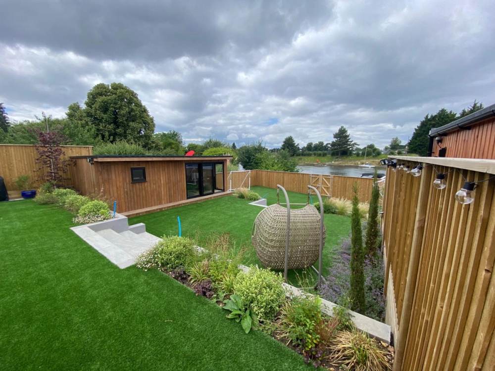 Rear Garden, Thames Ditton garden project