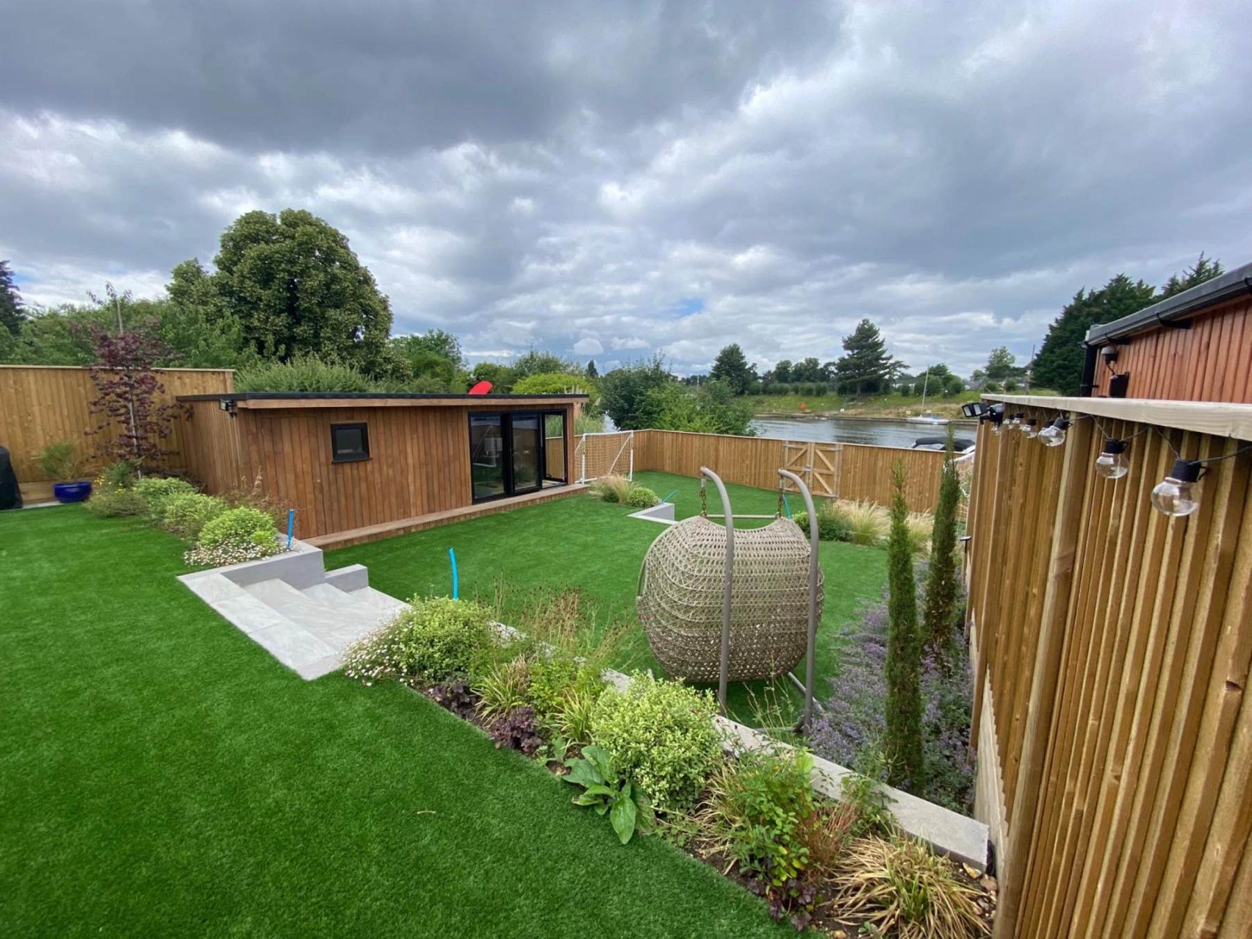 Rear Garden, Thames Ditton garden project