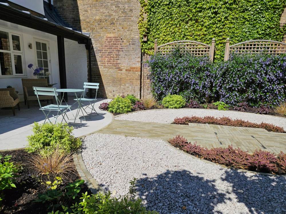Rear Garden, Hampton garden project