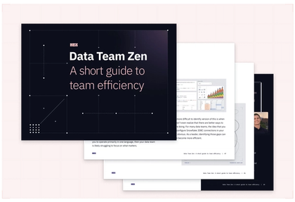 Data Team Zen: A short guide to team efficiency