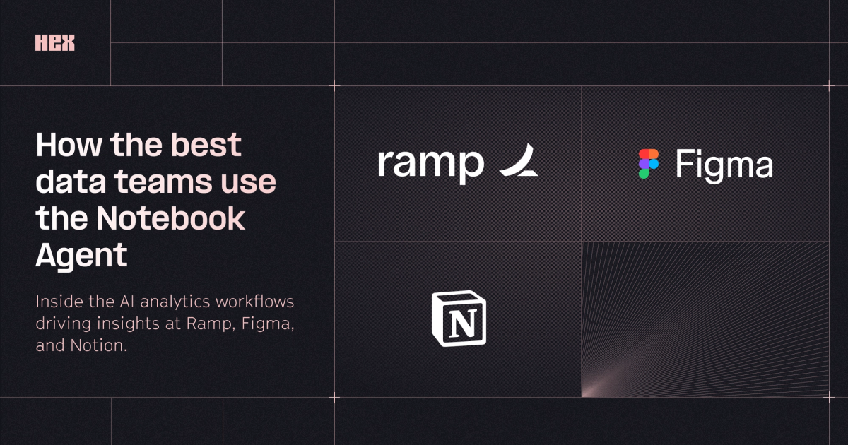 How the best data teams use the Notebook Agent