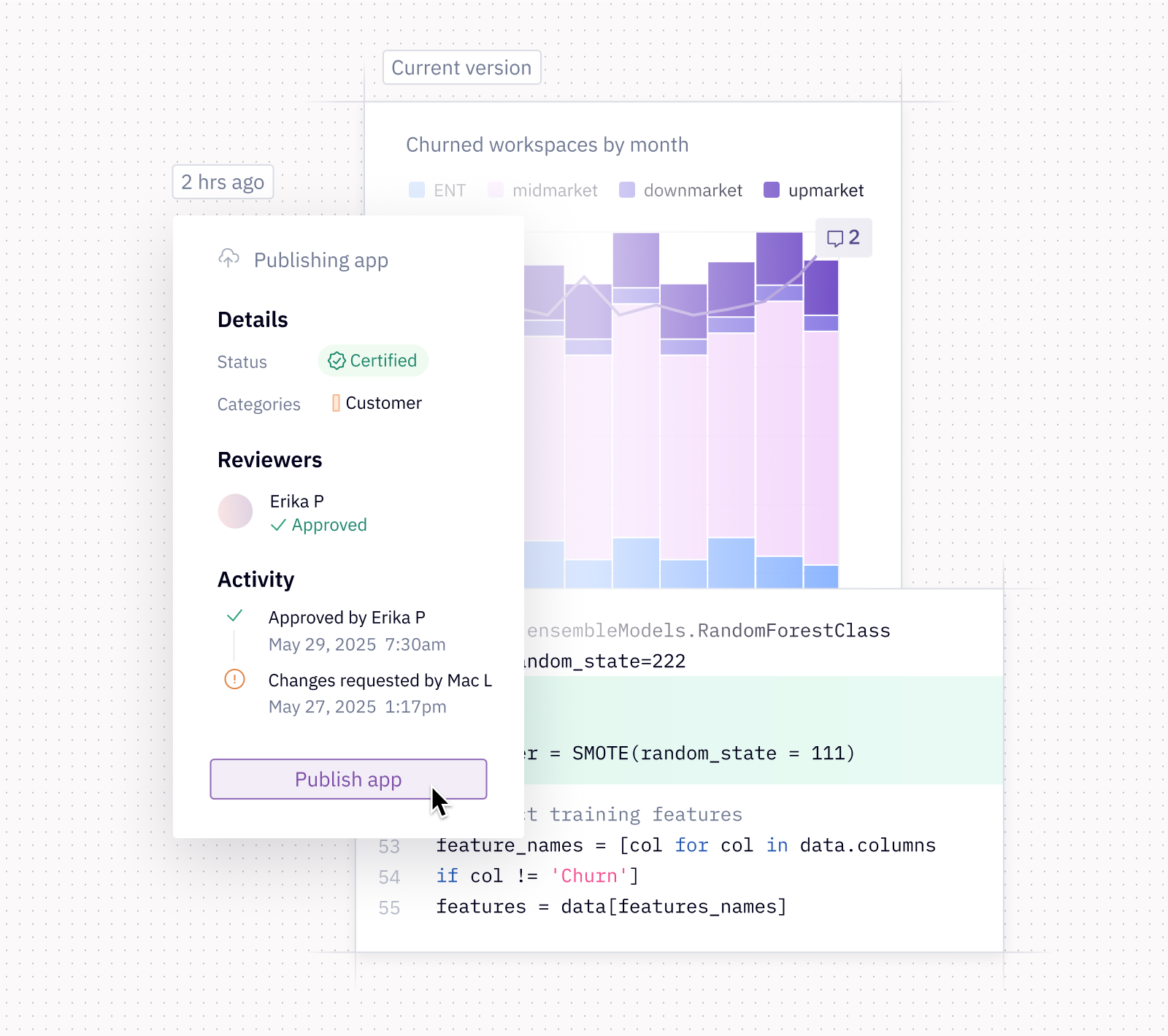Collaborative analytics with Hex