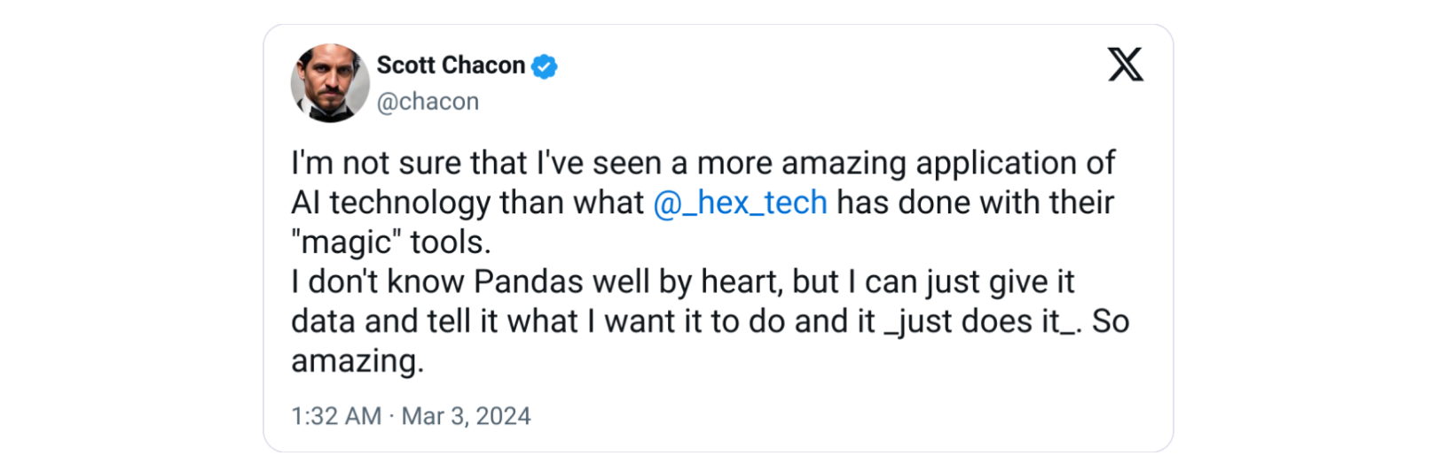 Scott Chacon, Github cofounder