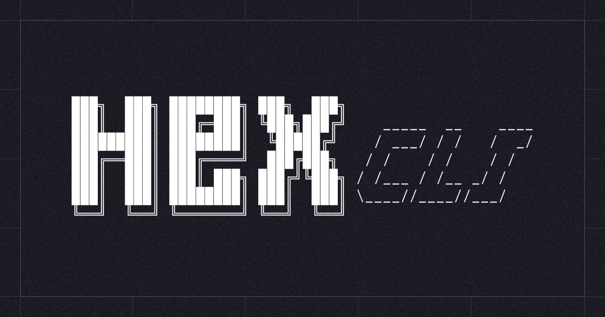 Hex CLI — Control your analytics from the terminal | Hex