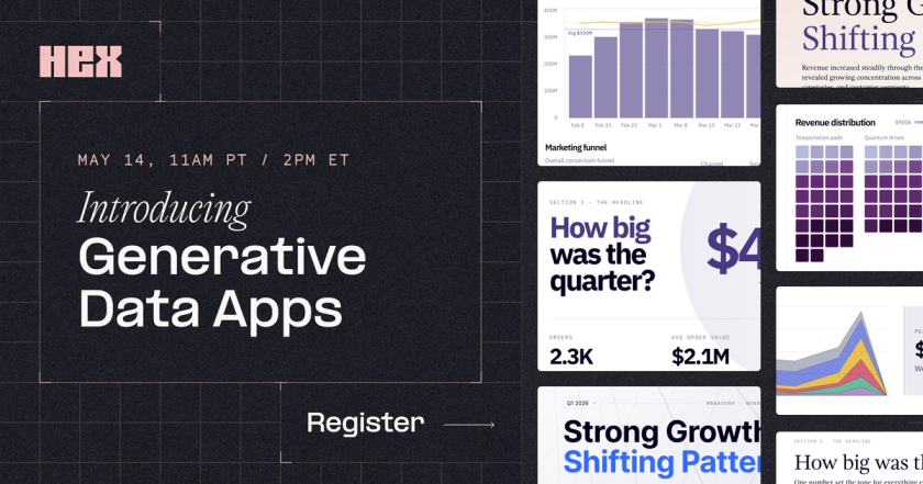 Introducing Generative Data Apps