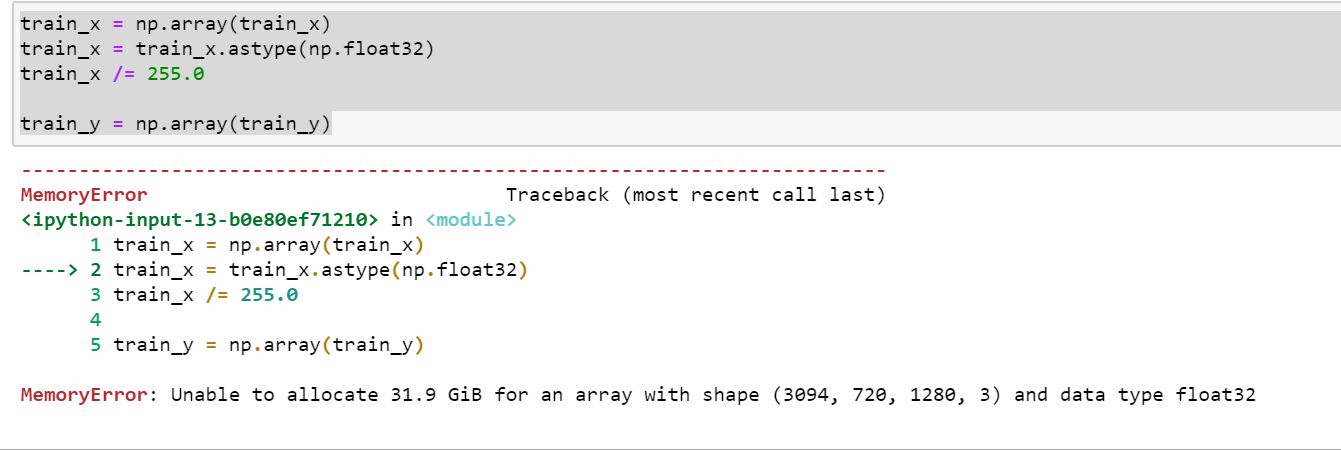 A Jupyter Notebook running out of memory on 30GB of data
