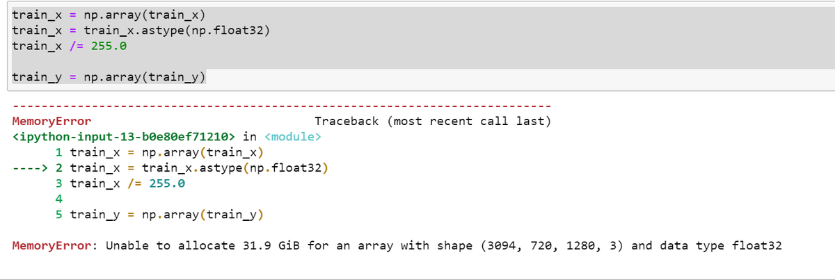 A Jupyter Notebook running out of memory on 30GB of data