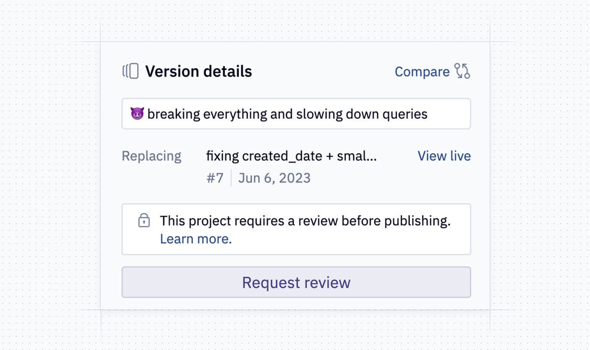Reviews required