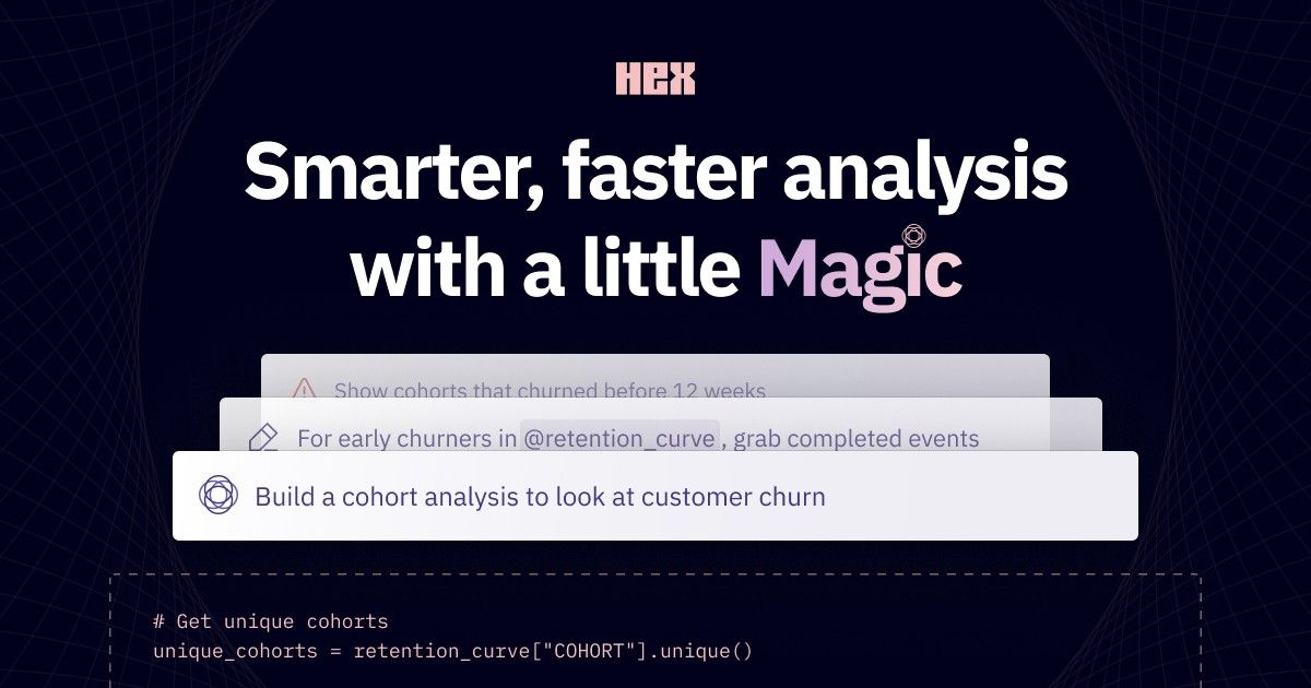 Data is better with a little magic