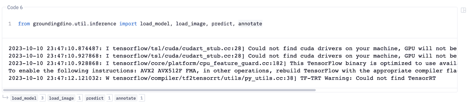 import methods GroundingDino