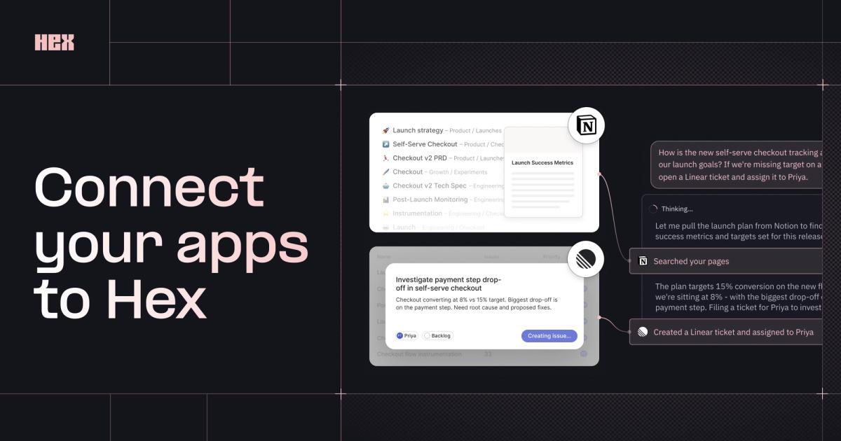Connect Hex to the rest of your stack