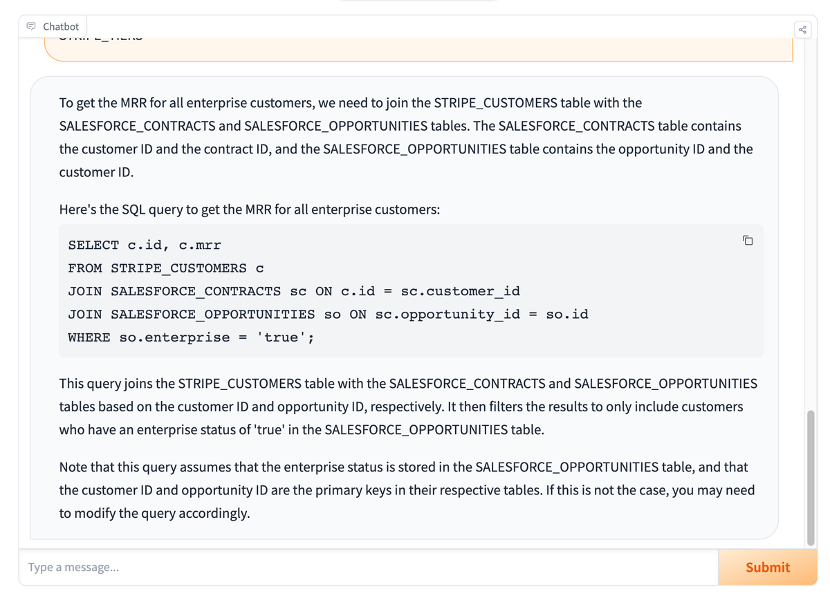 Bad SQL Result