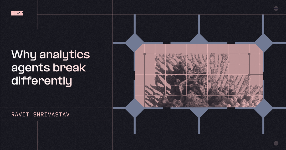 Why Analytics Agents Break Differently