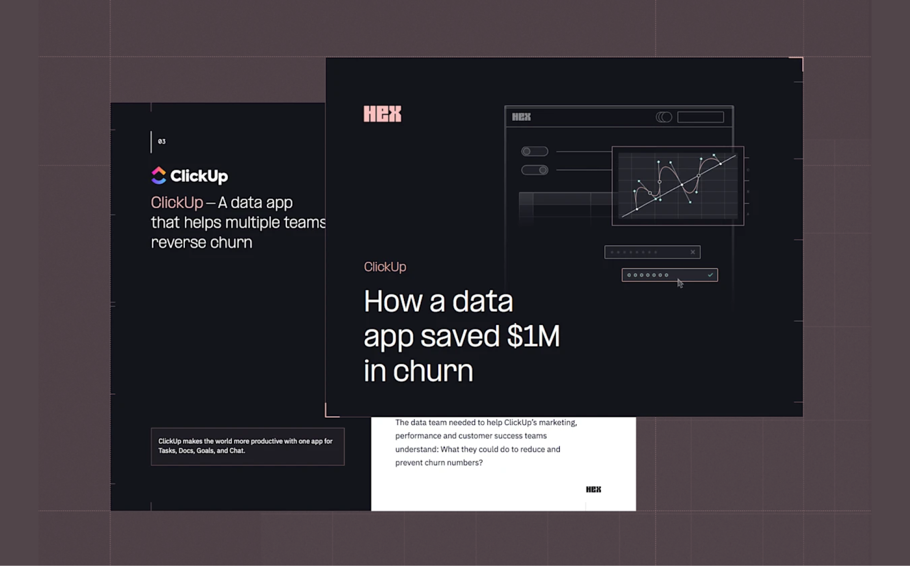 figure - ClickUp: How a data app saved $1M+ in churn