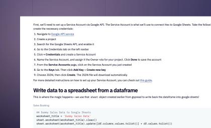 Automating Quarterly Reviews