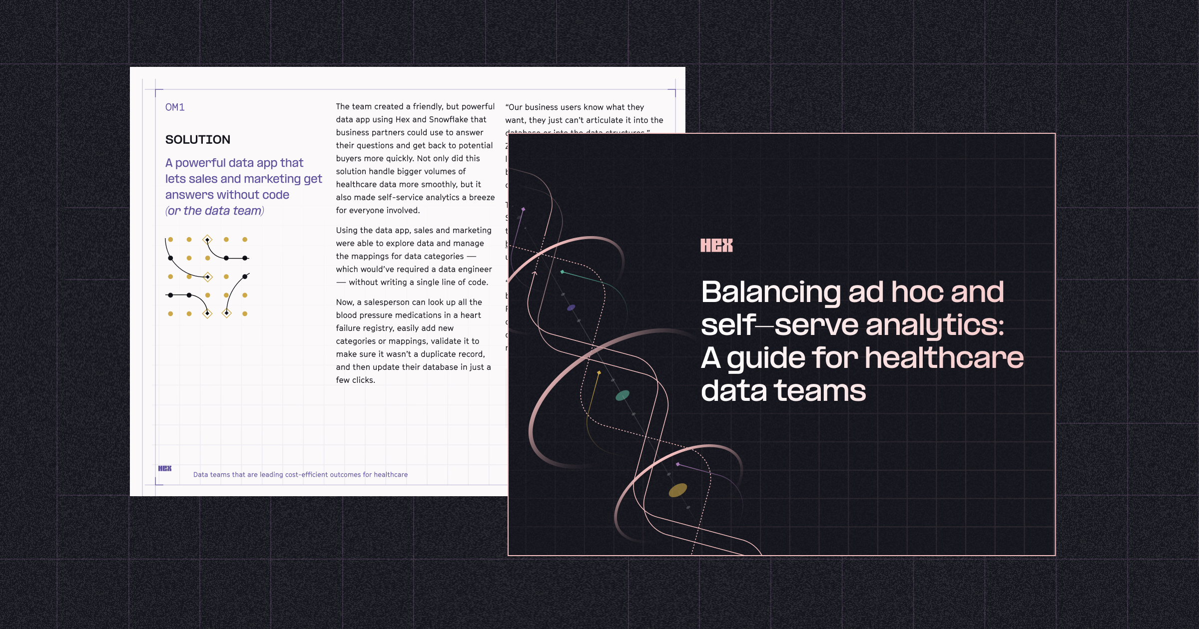 figure - Balancing ad hoc and  self-serve