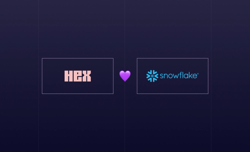 Hex + Snowflake: Notebooks in the Cloud