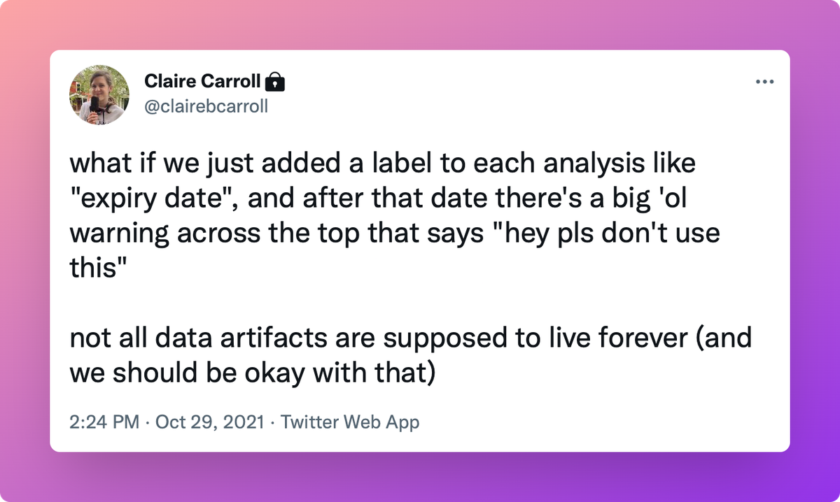 claire tweet