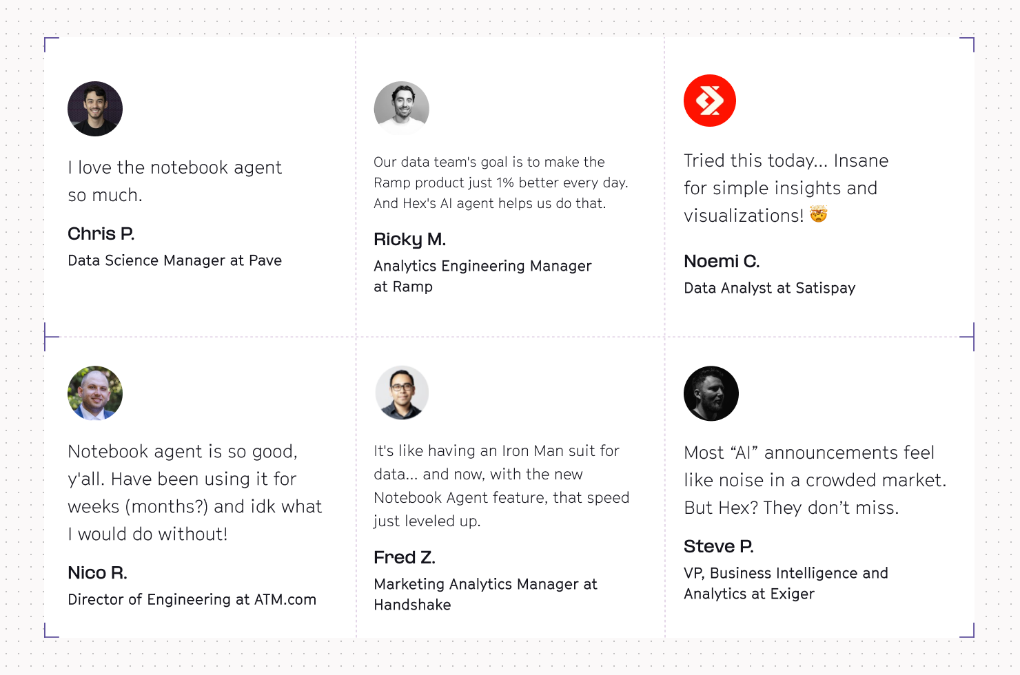 Notebook Agent customer love