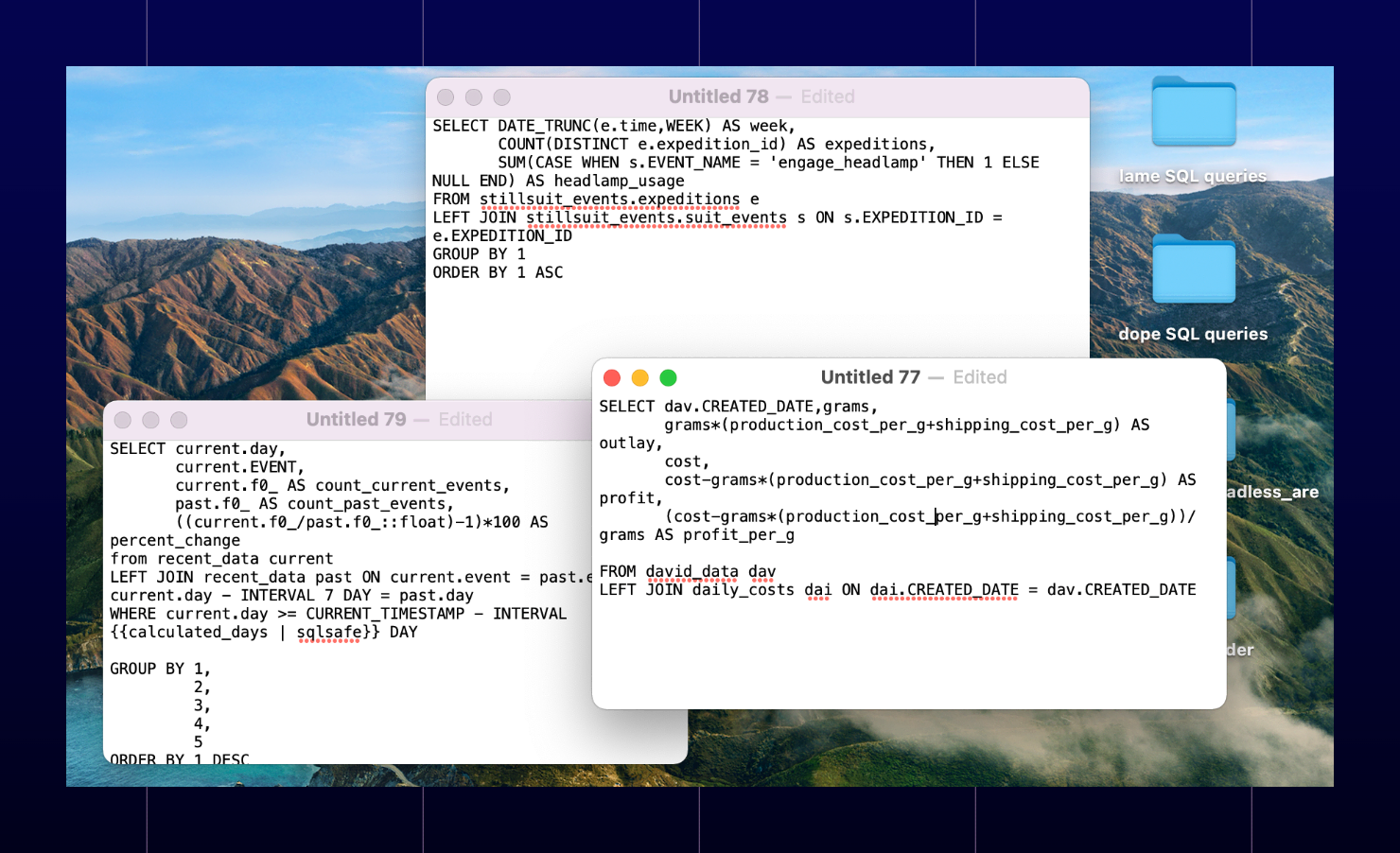 💁‍♂️ 🦋 Is this a data application?