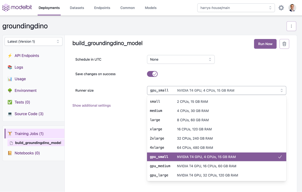 Modelbit UI