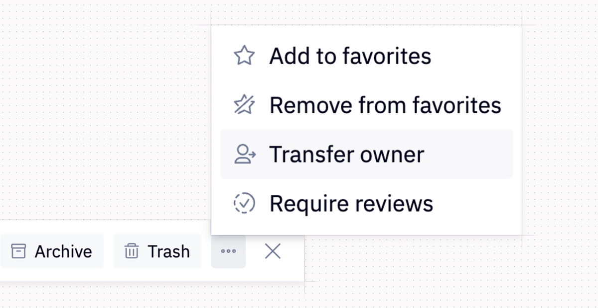 Transfer owner on a data project in a Hex workspace