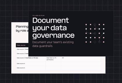 A guide to data governance