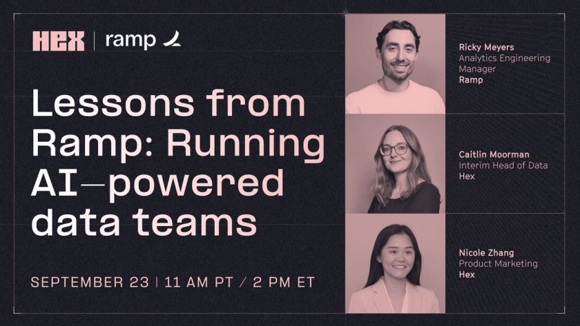 Lessons from Ramp: Running AI-powered data teams