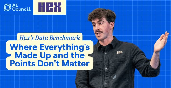 Welcome to Our Data Benchmark, Where Everything's Made Up and the Points Don't Matter