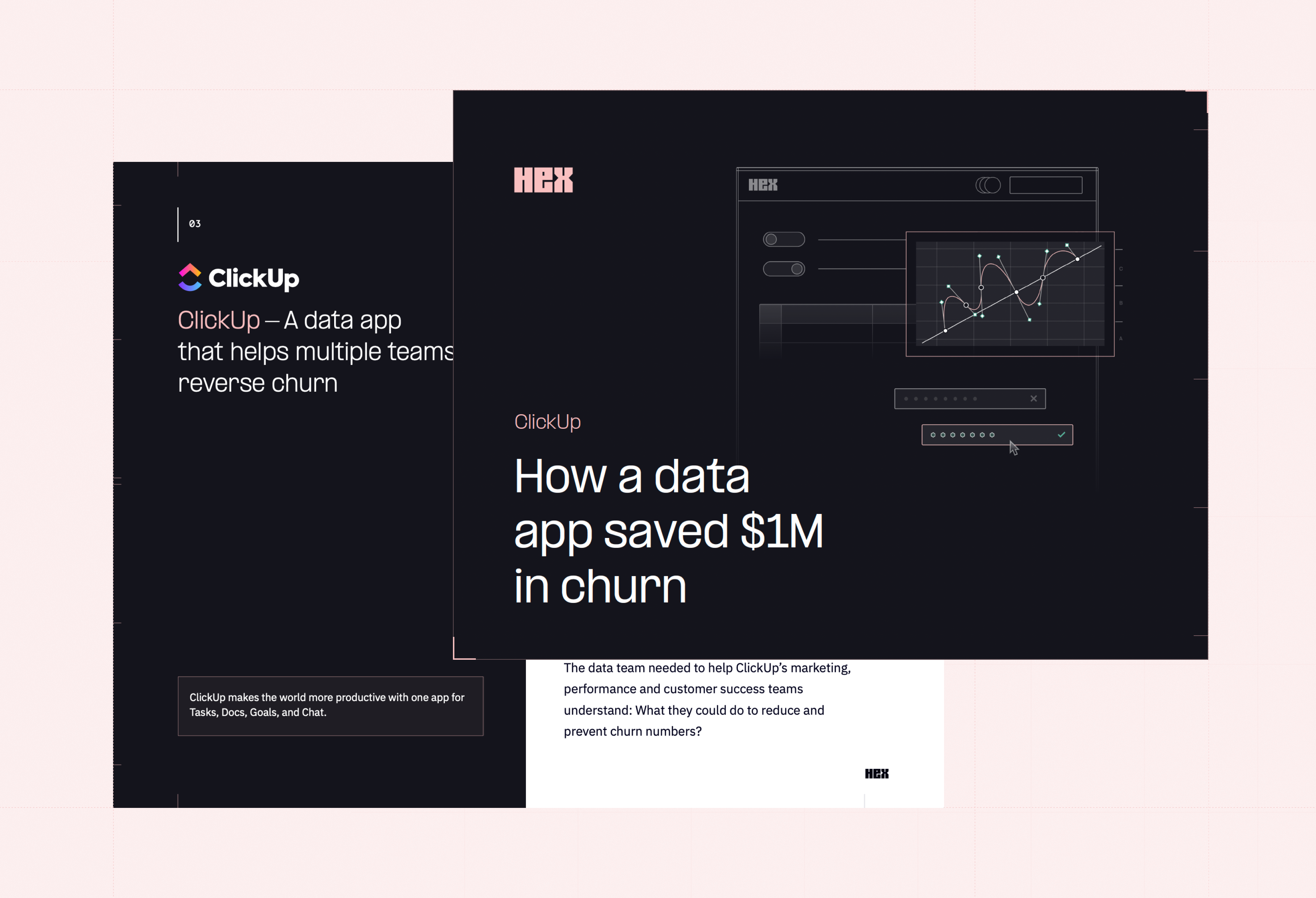 ClickUp: How a data app saved $1M in churn